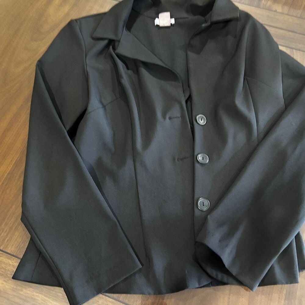 Mad Rag Women's Black Jacket Short Blazer